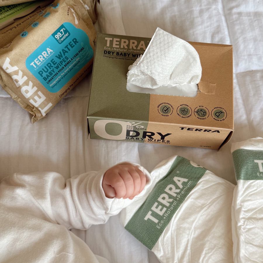 Natural Dry Baby Wipes